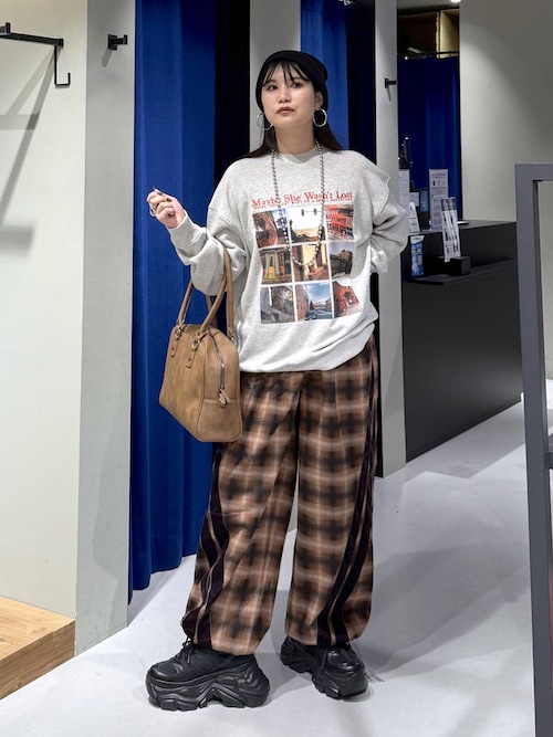 UNISEX》チェックラインパンツ（スラックス）｜PBLIM（ページ