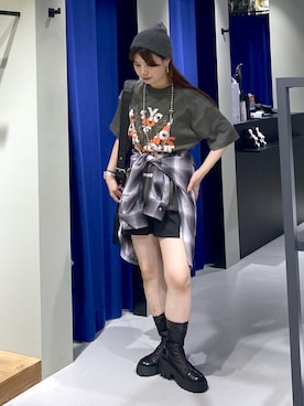 myuさん（レディース・158cm）の夏コーディネート