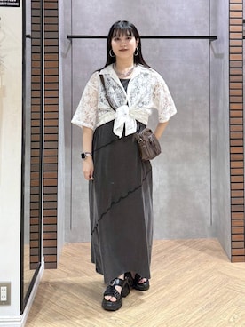 myuさん（レディース・160cm）の春コーディネート