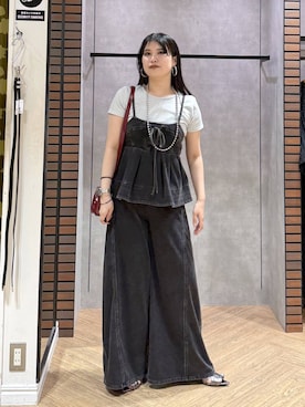 myuさん(レディース・160cm)の夏コーディネート