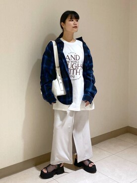 myuさん(レディース・158cm)の夏コーディネート