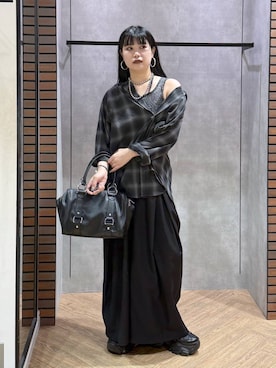 myuさん(レディース・160cm)の秋コーディネート