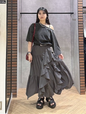 myuさん(レディース・160cm)の夏コーディネート
