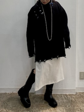 myuさん（レディース・159cm）の秋コーディネート