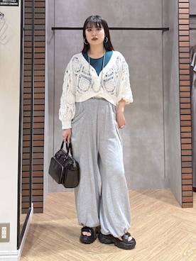 myuさん（レディース・160cm）の春コーディネート