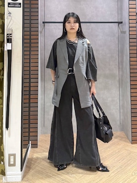 myuさん(レディース・160cm)の夏コーディネート