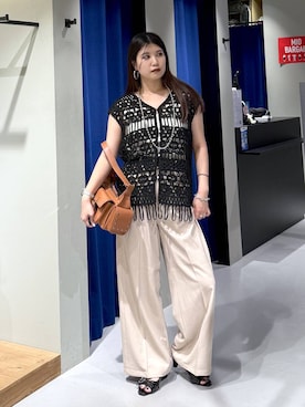 myuさん（レディース・160cm）の夏コーディネート