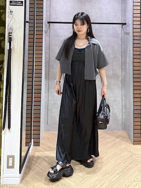 「PAGEBOY（ページボーイ）のアイテム」を使った、myuさん（レディース・160cm）の夏コーディネート