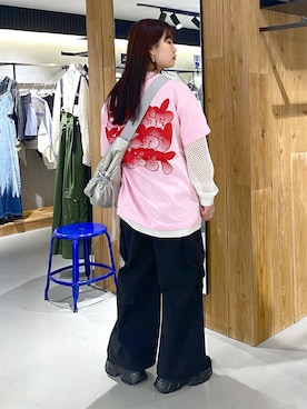 myuさん(レディース・158cm)の春コーディネート