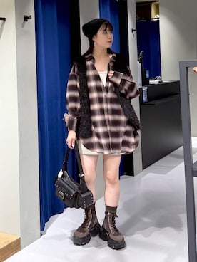 myuさん（レディース・160cm）の秋コーディネート