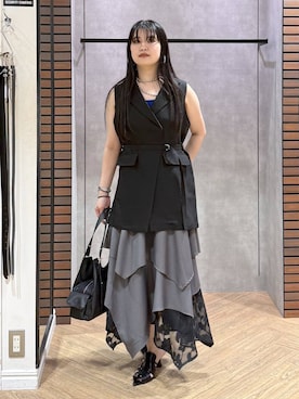 myuさん(レディース・160cm)の夏コーディネート