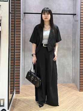 myuさん(レディース・160cm)の夏コーディネート