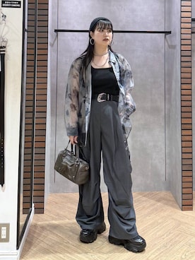 myuさん（レディース・160cm）の夏コーディネート