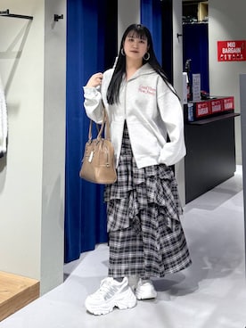 myuさん(レディース・160cm)の冬コーディネート