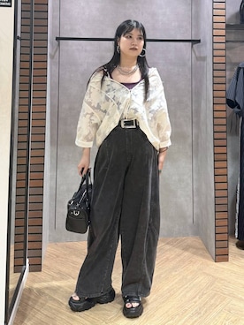 myuさん(レディース・160cm)の夏コーディネート