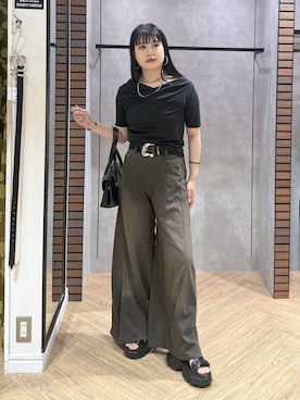 myuさん(レディース・160cm)の夏コーディネート