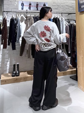 「PAGEBOY（ページボーイ）のアイテム」を使った、myuさん（レディース・160cm）の秋コーディネート