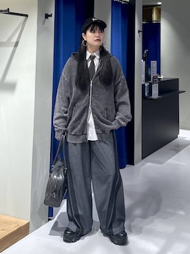 myuさん（レディース・160cm）の春コーディネート