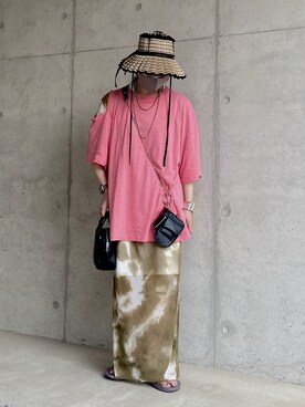 myuさん（レディース・158cm）の夏コーディネート