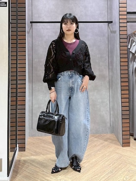 myuさん（レディース・160cm）の春コーディネート