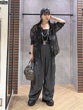 myuさん（レディース・160cm）の夏コーディネート