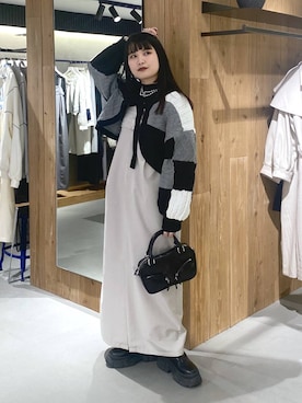 myuさん(レディース・158cm)の冬コーディネート