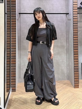 myuさん(レディース・160cm)の夏コーディネート