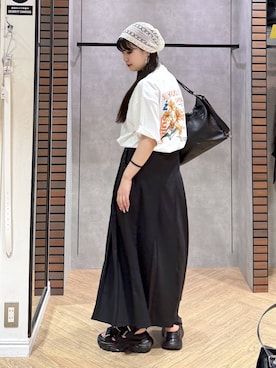 myuさん（レディース・160cm）の春コーディネート