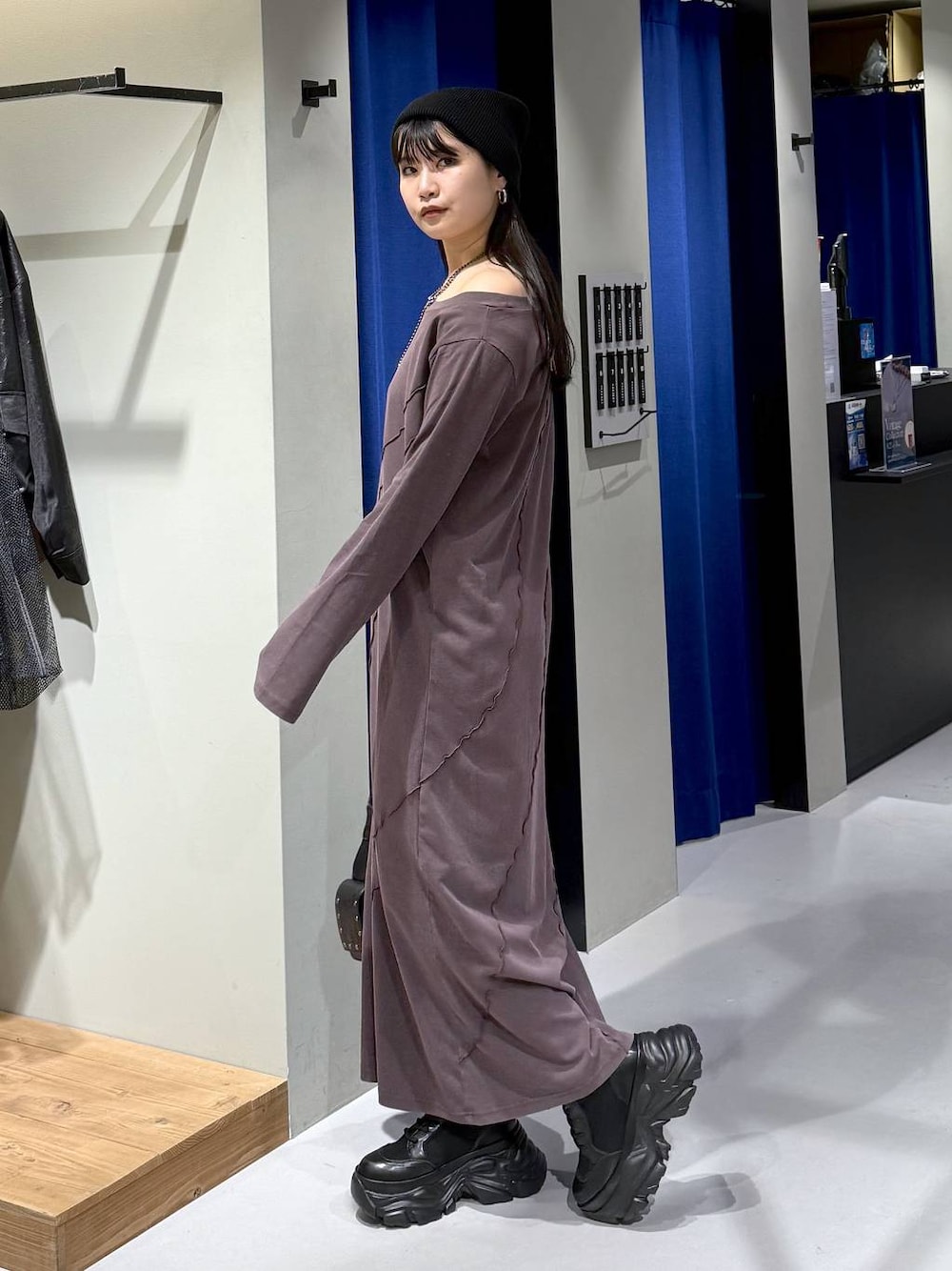 みおページ セール】ピンストライプタックワイドパンツ（その他パンツ