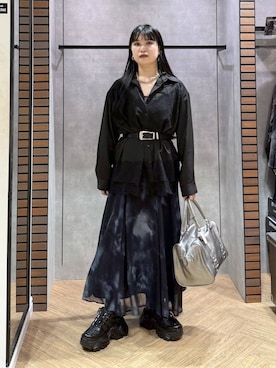 「PAGEBOY（ページボーイ）のアイテム（タンクトップ）」を使った、myuさん（レディース・160cm）の秋コーディネート