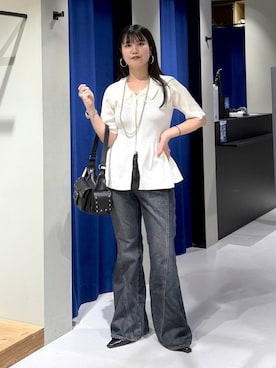 「PAGEBOY（ページボーイ）のアイテム」を使った、myuさん（レディース・160cm）の秋コーディネート
