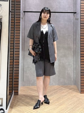 myuさん（レディース・160cm）の夏コーディネート