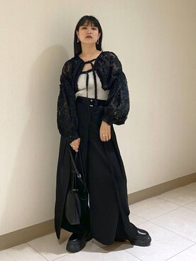 myuさん(レディース・158cm)の秋コーディネート