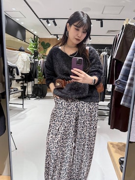 「アイテム（ボディバッグ/ウエストポーチ）」を使った、myuさん（レディース・160cm）の秋コーディネート