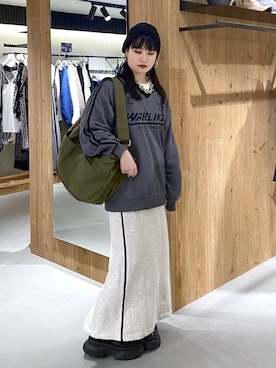 「アイテム（その他トップス）」を使った、myuさん（レディース・158cm・20代）の秋コーディネート
