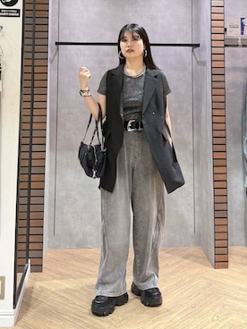 myuさん(レディース・160cm)の夏コーディネート