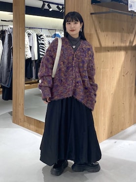 myuさん（レディース・158cm）の秋コーディネート