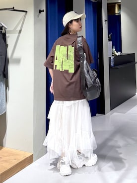 myuさん（レディース・160cm）の夏コーディネート