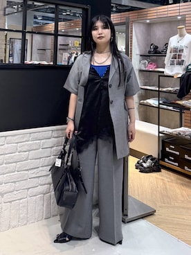 「PAGEBOY（ページボーイ）のアイテム（サンダル）」を使った、myuさん（レディース・160cm）の夏コーディネート