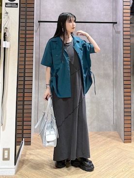 myuさん(レディース・160cm)の春コーディネート