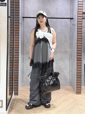 myuさん(レディース・160cm)の夏コーディネート