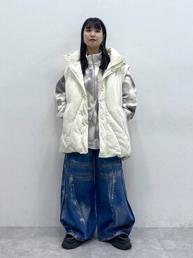 myuさん（レディース・158cm）の秋コーディネート