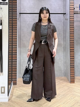 myuさん(レディース・160cm)の夏コーディネート