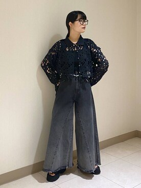 myuさん(レディース・158cm)の夏コーディネート