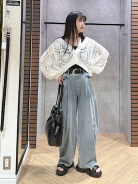 myuさん(レディース・160cm)の夏コーディネート