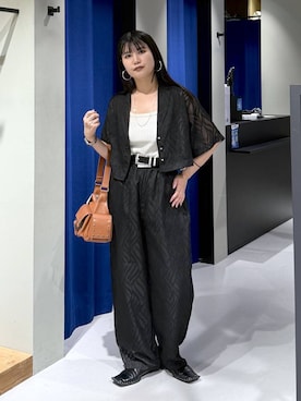 myuさん（レディース・160cm）の秋コーディネート