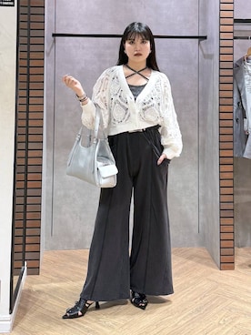 myuさん（レディース・160cm）の春コーディネート