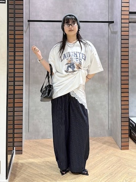 myuさん(レディース・160cm)の夏コーディネート