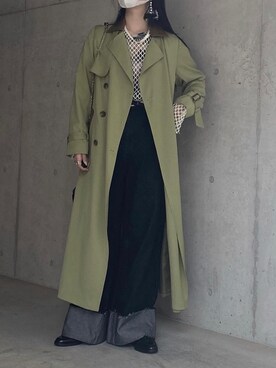 myuさん（レディース・159cm）の春コーディネート