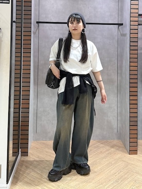 myuさん(レディース・160cm)の夏コーディネート